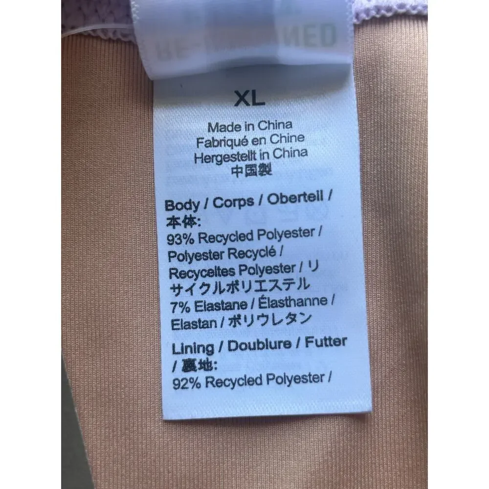 5/$25 J. Crew Textured Curved-Waist Cheeky Bikini Bottoms Lavender XL New - Picture 6 of 6